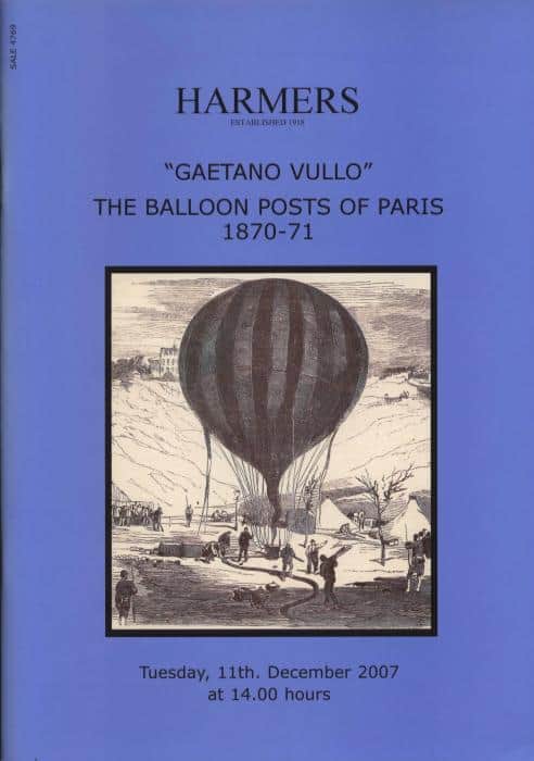 The Balloon Posts of Paris 1870-71