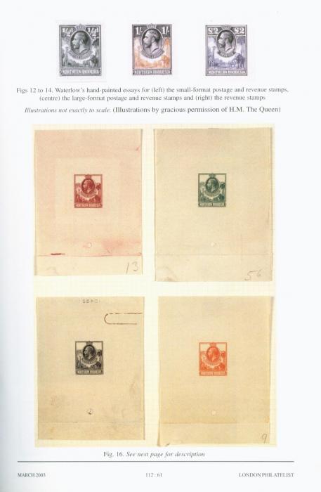 Northern Rhodesia’s First Postage & Revenue Stamps – HH Sales