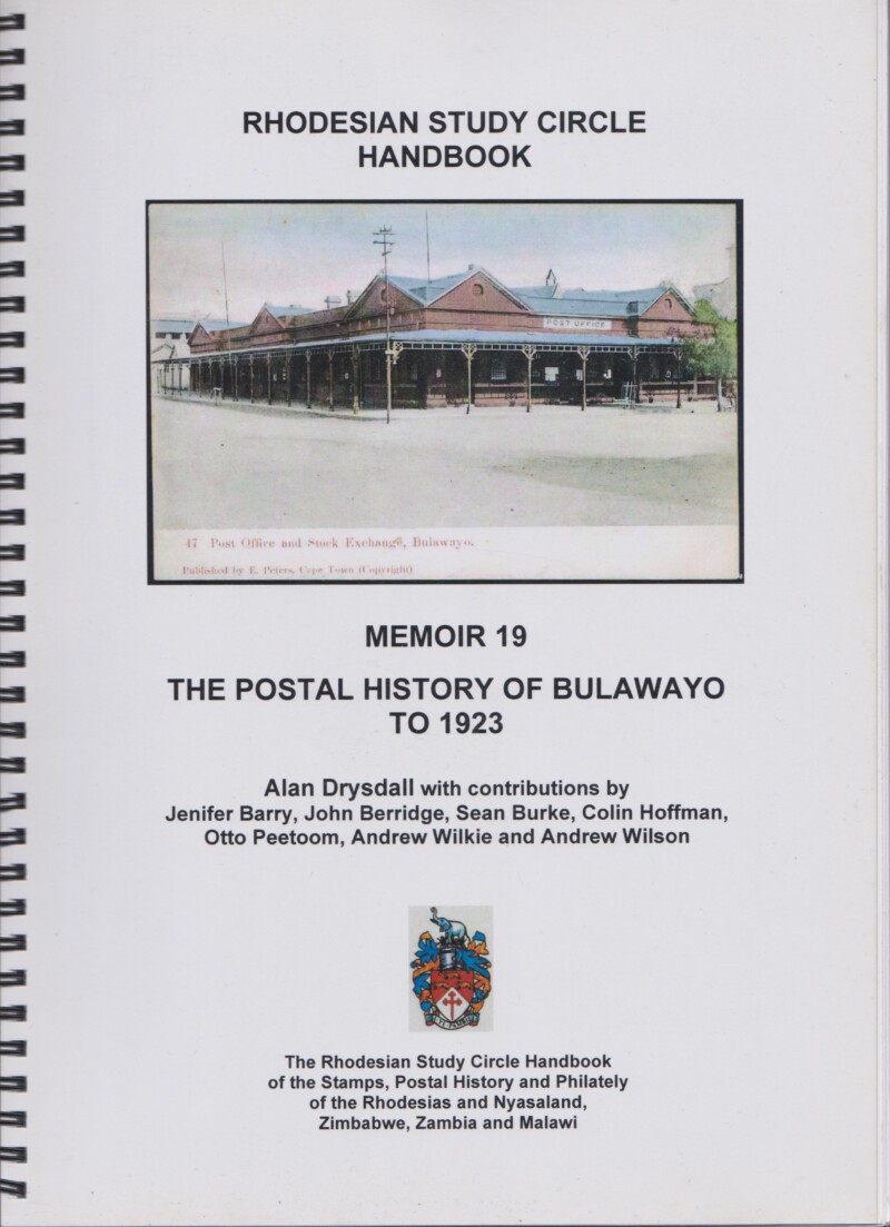 The Postal History of Bulawayo to 1923