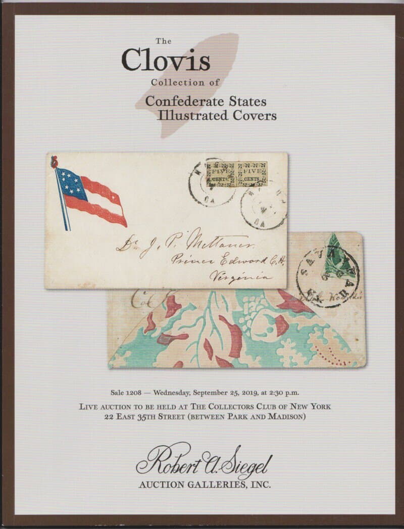 The Clovis Collection of Confederate States Illustrated Covers