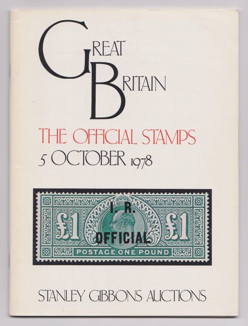 Postage Stamps of Great Britain, The Official Issues