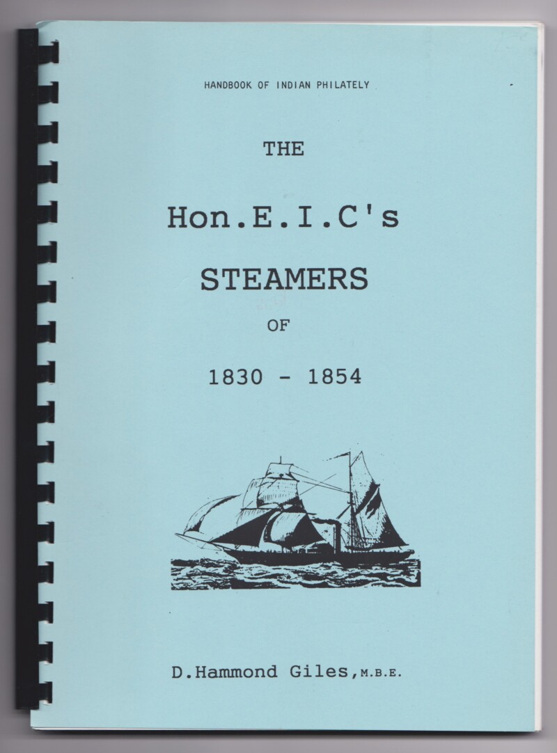 The Hon. E.I.C's Steamers of 1830-1854