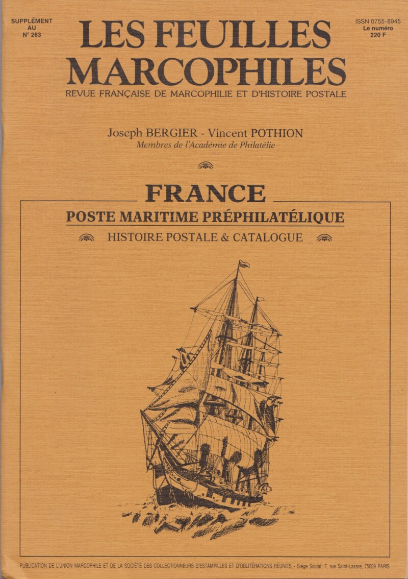 France Poste Maritime Préphilatélique