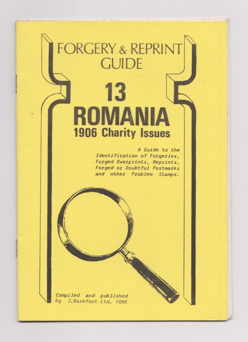 Romania 1906 Charity Issues Forgery & Reprint Guide