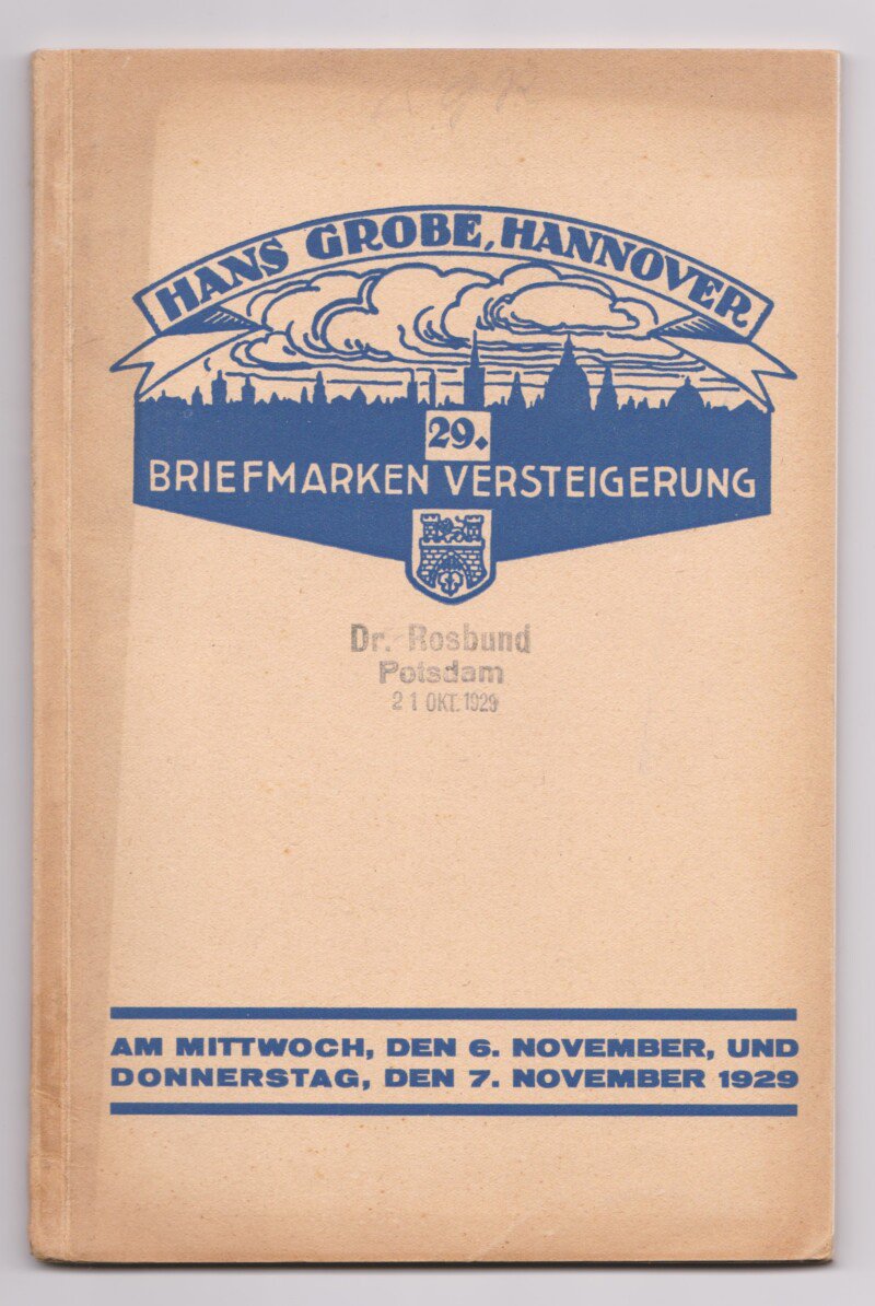 29. Briefmarken Versteigerung