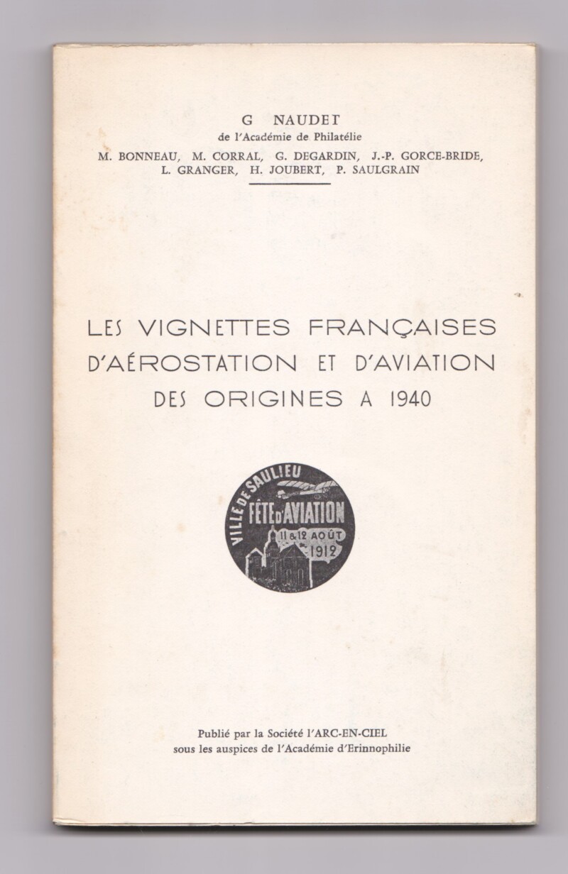 Les Vignettes Françaises d'Aérostation et d'Aviation des Origines à 1940