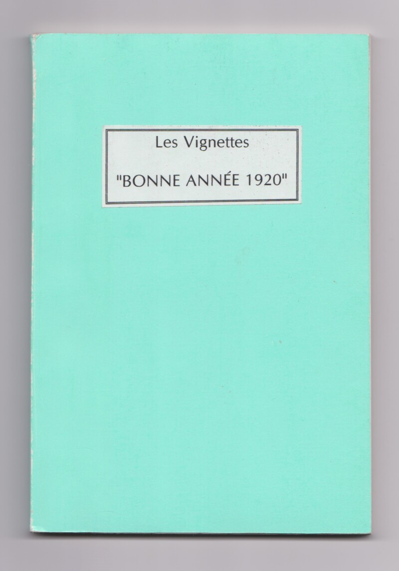 Les Vignettes "Bonne Année 1920"