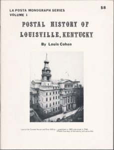 Postal History of Louisville, Kentucky