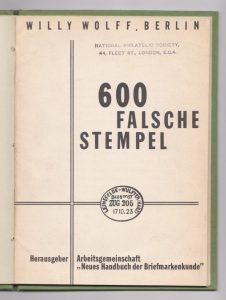 600 Falsche Stempel