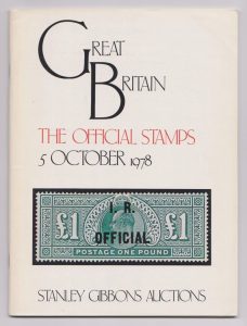 Postage Stamps of Great Britain, The Official Issues