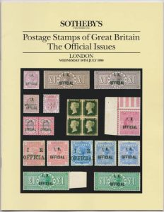 Postage Stamps of Great Britain, The Official Issues