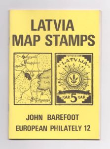 Latvia Map Stamps