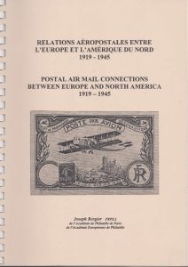 Postal Air Mail Connections between Europe and North America 1919-1945