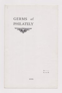 Germs of Philately