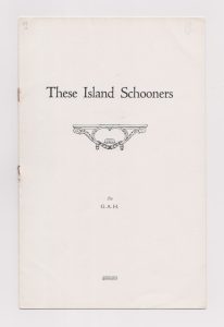 These Island Schooners