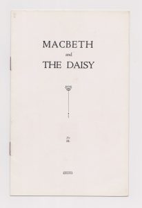 Macbeth and the Daisy