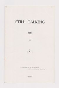 Still Talking