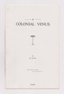 A Colonial Venus