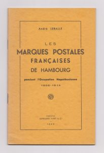 Les Marques Postales Françaises de Hambourg