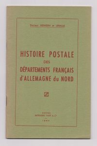 Histoire des Départements Français d'Allemagne du Nord