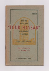 Etude sur la Série "Tour Hassan" du Maroc 1943-1944