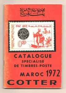 Catalogue Cotter de Timbres-Poste du Maroc